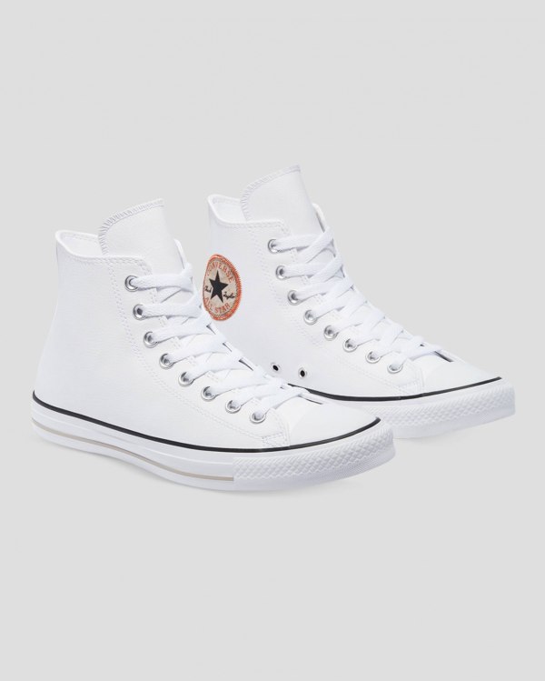 Converse Chuck Taylor All Star Summer Daze SL Hvide Sko Danmark - Converse Høje Sneakers Herre - 187